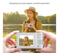 Ujjdwiurgh Digital Camera Pocket Portable FHD 1080P 50MP AF Autofocus 16X Zoom for Students Compact Video Cam