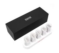 Ujjdwiurgh Digital Nixie Tube Clock with RGB LED Glows Light for Home Desktop Decoration DIY Idea Birthday Gift White