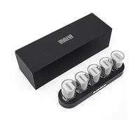 Ujjdwiurgh Digital Nixie Tube Clock with RGB LED Glows Light for Home Desktop Decoration DIY Idea Birthday Gift Reusable Black