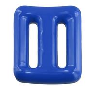 Ujjdwiurgh Dive Weights for Scuba Diving Weight Belt Coated Lead Diving Weights Coated Dive Weights, Dive Belt Weights 1500g Blue