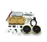 Ujjdwiurgh DIY Electronic Kit DIY Soldering Project Kit Bluetooth Stereo Speaker Support U Disk