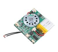 Ujjdwiurgh DIY MP3 Recordable Sound Module USB Downloadable Sound Module Green, Light Control 1 PCS