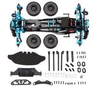 Ujjdwiurgh DIY RC Car Center Drive Drift Racing Frame 1/10 D5S RC Car Carbon Fiber Frame DIY KIT High Speed Racing Model