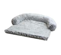 Ujjdwiurgh Dog Bed Soft Plush Dog Mat for Sofa Couch Pet Furniture Protector with Washable Cover, Blanket Cushion Kennel A