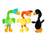 Ujjdwiurgh Dog Toy Chicken Sounding Toy Puppy Interactive Squeaking Dog Toy Teething Plush Toy