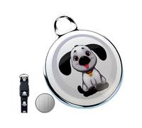 Ujjdwiurgh Dog Tracker Pet Tracker-Dog Tracking Collar Waterproof IP65 Works with Any Collar (Android & IOS Universal) Dog Version