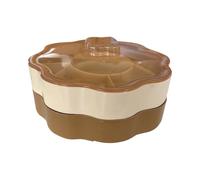 Ujjdwiurgh Double-Layer Multi-Purpose Luxury Box Snacks Put Chinese Dried Fruit Storage Room Coffee Table High-Grade Candy Box,B