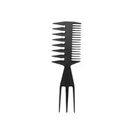 Ujjdwiurgh Double-Sided Wide Tooth Styling Comb Hair Fork Comb Beauty Salon Tool