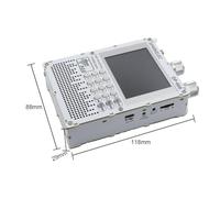 Ujjdwiurgh DP-666 TEF6686 Full Band Radio 2.8-Inch IPS Touch Screen High Sensitivity Receiver Full Band FM LW MW SW Radio Black