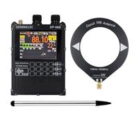 Ujjdwiurgh DP-666 TEF6686 Radio High Sensitivity Receiver 2.8-Inch IPS Touch Screen Full Band FM LW MW SW Radio