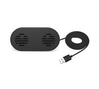 Ujjdwiurgh Dual Speaker Stereo USB Computer Speaker for Desktop Laptop Soundbar Mini Speaker USB for Desktop Laptop