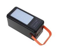 Ujjdwiurgh Dual USB 28X18650 Case Mobile Phone Fast Storage DIY (Fast Charge Black)