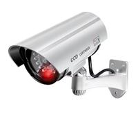 Ujjdwiurgh Dummy Security Camera Outdoor Fake CCTV Surveillanc Camera System LED for Property Business Home Security
