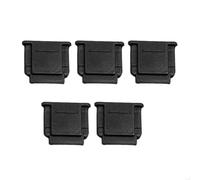 Ujjdwiurgh Dust and Scratch Protection Covers Caps 5Pcs for ZV1M2 ZV1F/E10 A6000 A7M4/A7M3/A7RM4 Digital Cameras Hot Shoe Black