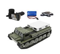 Ujjdwiurgh E-1 Remote Control Tank 29CM RC Tank 1/16 2.4G Electric Toys GAZ 71 Fit E-1 for Children Boys Birthday Gifts,1B