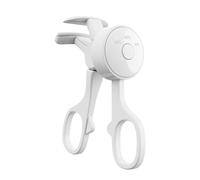Ujjdwiurgh Electric Eyelash Curler with 3 Heating Model Portable Eye Lash Perm Shaping and Thermal Eyelash Clip White