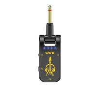 Ujjdwiurgh Electric Guitar Wireless Transceiver Guitar Audio Head with Rechargeable Lithium Battery and Swivel Audio Jack - Perfect for Guitar Practice