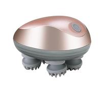 Ujjdwiurgh Electric Head Massage Instrument Magnetic Suction Charging Shoulder Neck Massager Multifunctional Portable Reusable Easy to Use A