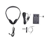 Ujjdwiurgh Electric Violin Silent Eq Pickup Piezo With Headphone And Plug Hole Cable Set