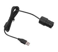 Ujjdwiurgh Electronic Eyepiece for Microscope 200W Electronic Eyepiece USB Port Connects to Computer, No Driver Required