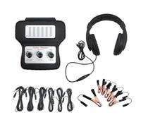 Ujjdwiurgh Electronic Stethoscope Car Noise Finder Diagnostic Machine Multi-Channel Noise Detector Abnormal Sound Detector Easy to Use