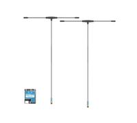 Ujjdwiurgh ELRS Diversity Receiver ELRS 900MHz 500mW Diversity Rx with 220mm Dual Antenna for FPV B