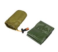 Ujjdwiurgh Emergency Sleeping Bag Bivy Sack with Whistle Outdoor Survival Sleeping Bag Thermal Blanket for Camping Backpacking
