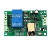 Ujjdwiurgh ESP8266 ESP-12F WiFi Relay Module 2CH 5V/8-80V Relay Switch Develop Board for IDE Smart Remot Control