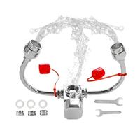 Ujjdwiurgh Eye Wash Station, Emergency Eyewash Stations Faucet Mounted for Sink Attachment -Eye Flush Unit Eye Wash Solution