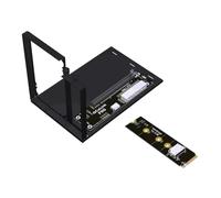 Ujjdwiurgh F9G-F4C-BK7 OCuLink Interface External Graphics Card Expansion Dock M.2 NVMe to Oculink Adapter ATX Type PCIe4.0 64Gbps