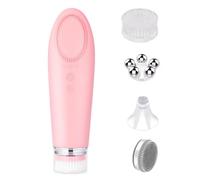 Ujjdwiurgh Face Scrubber Exfoliator Cleansing Brush Rechargeable Waterproof Cleansing Brush for Massaging and Deep Cleansing Face Scrubber Exfoliator for Massaging and Deep Cleansing