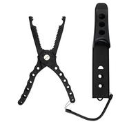 Ujjdwiurgh Fishing Pliers& Hook Removal Tool in High-Index PC Material- Non-Slip Grip, Catfish Gripper Featuring Lanyard Lure Clamp