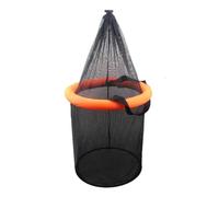 Ujjdwiurgh Floating Fishing Bait Basket Portable Foldable Fish Keeper Live Fish Net Cage with Wear- Mesh