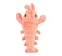 Ujjdwiurgh Floppy Lobster Dog Toys Plush Jumping Lobster Interactive Toy， Motion Activated Moving Pet Toy, B