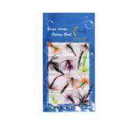 Ujjdwiurgh Fly-Like Insect Flying Fish Bait, High Carbon Steel Hook, Super Curved Hook, Perfect Lure Tool Easy to Use