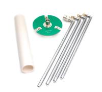 Ujjdwiurgh FM Transmitter Antenna for HAM Radio Amplifier FM Receiver UHF VHF 65-375MHZ BNC Q9 HAM Radio Amplifier