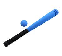 Ujjdwiurgh Foam Baseball Bat with Baseball Toy Set for Children Age 3 to 5 Years Old,Blue
