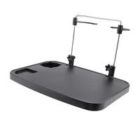Ujjdwiurgh Folding Car Computer Desk Work Table in Car Laptop Stand Food Tray Drink Holder