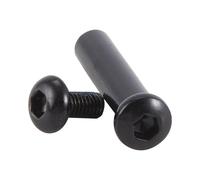 Ujjdwiurgh Folding Lock Screw Pull Ring Screw Assembly for MAX G30 Electric Scooter Replacement Parts, 7MM