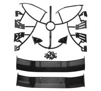 Ujjdwiurgh for 1/10 RC Racing Drift Car Rear Wings Drift Road Body Spoiler Wing Universal Parts Accessories