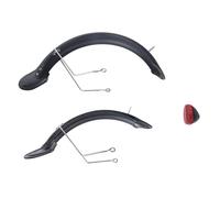 Ujjdwiurgh For 14 Inch V1 Electric Bicycle Mudguard Folding Bike All Inclusive Aluminum Alloy Bracket,A