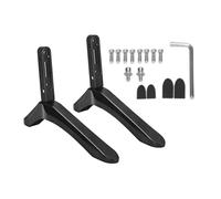 Ujjdwiurgh For 32-65 Inch LCD TV Support Base Universal Steel Pedestal Stand with Aluminum Alloy Riser Screen Mounting Kit