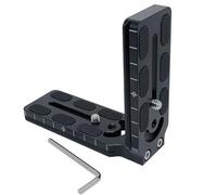 Ujjdwiurgh For Arca Mount Vertical Shot L Plate Quick Release L Type Bracket for Camera Mount Plate