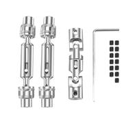 Ujjdwiurgh for B1 B-1 B14 B-14 B16 B-16 B24 B-24 C14 C-14 B36 1/16 Truck RC Car Upgrade Metal Parts Drive Shaft