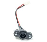 Ujjdwiurgh For ES1 ES2 ES3 ES4 Electric Scooter Controller Charging Port Power Cord Port Built-in Battery Charging Port
