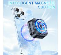 Ujjdwiurgh For Live Streaming Outdoor Vlog Gaming Phone Coolers Cellphone Radiator with Semiconductor Cooling Chip