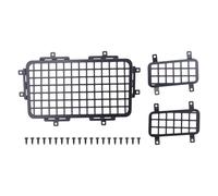 Ujjdwiurgh for MN D90 D99S MN99S 1/12 RC Car Upgrade Parts Metal Stereoscopic Rear Window Mesh Protective Net Accessories