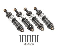 Ujjdwiurgh for MN86 MN86S MN86K MN86KS MN G500 Adjustable Oil All Metal Shock Absorbers Damper 1/12 RC Car Upgrades Parts,Titanium