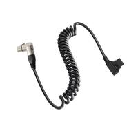 Ujjdwiurgh For Monitor Power Cable D-Tap to XLR 4-Pin Plug for Cameras Monitors DTAP Male to XLR Female Power Cable