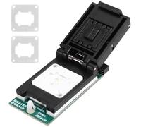 Ujjdwiurgh For T76 Programmer Adapter Burning Socket EMMC BGA153/BGA169 V2.0 Dual-Head Probe Holder